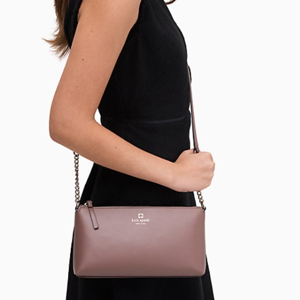 NWT Kate Spade Sawyer Declan Leather Crossbody Bag